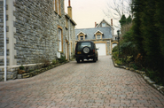 Cobble Driveway in Bridgend, Dunlop - AFTER