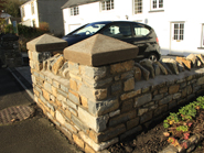 Stone and pillar caps - AFTER