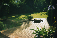 Patio With Water Feature in Cowbridge, Roberts - AFTER