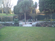 Landscaping in Coity Bridgend, White - AFTER